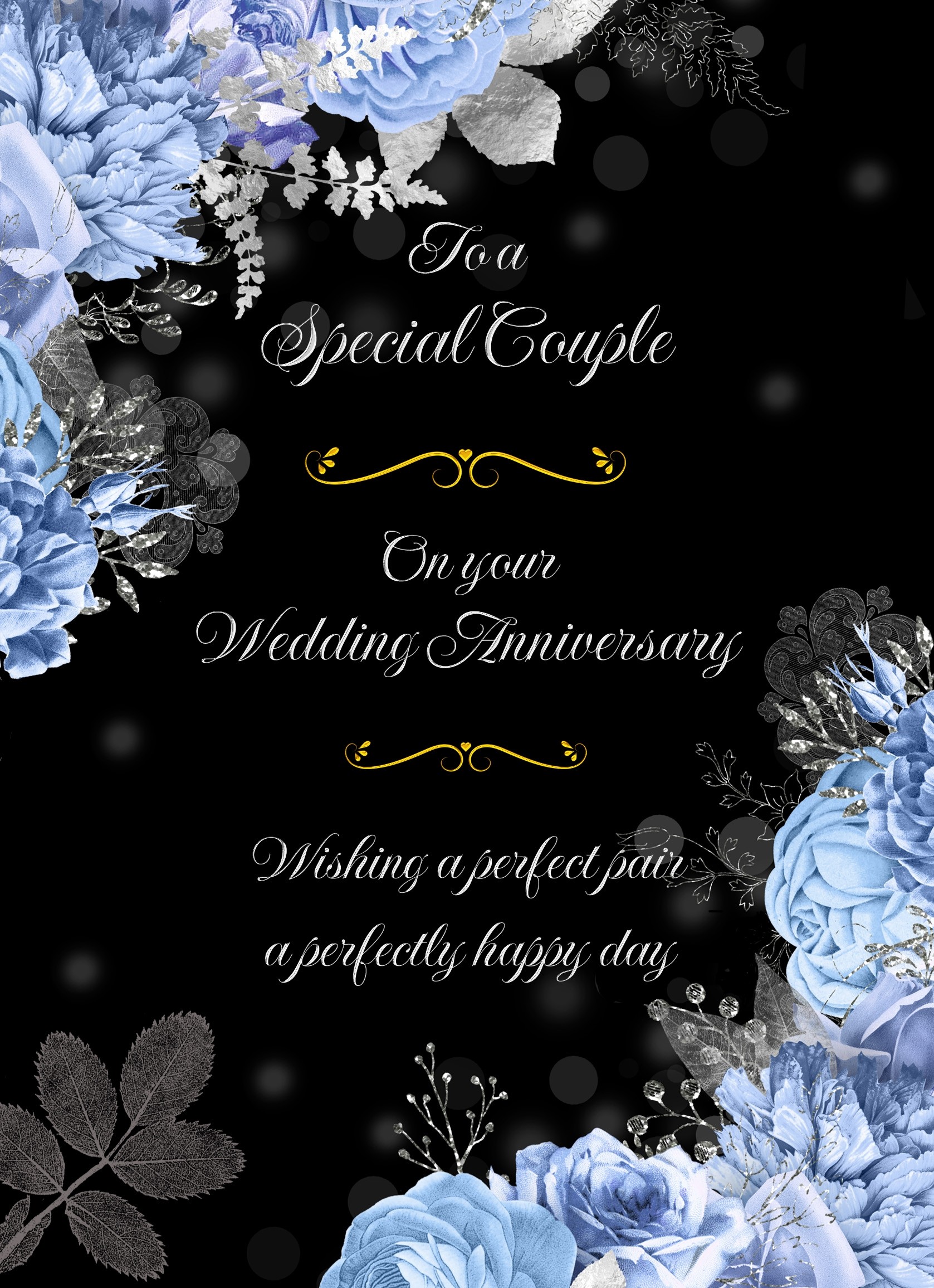 Wedding Anniversary Card (Special Couple)