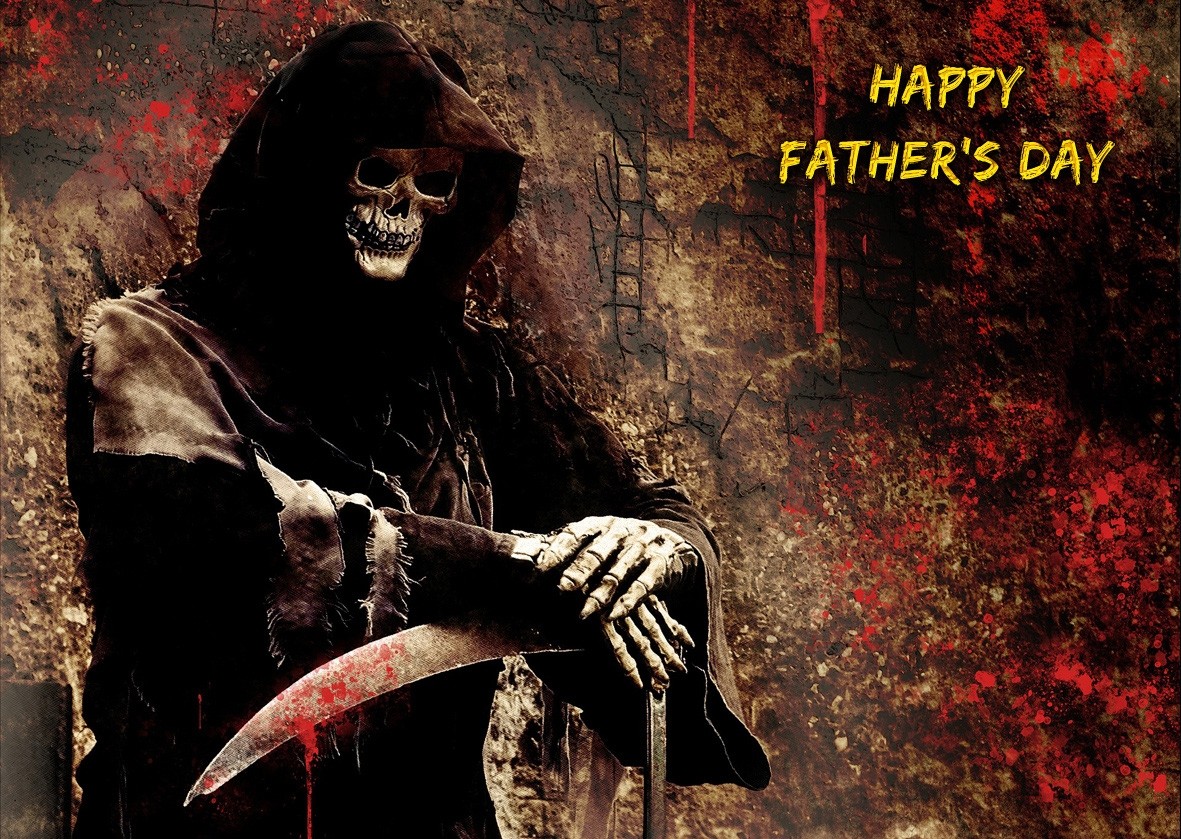 Gothic Fantasy Fathers Day Card