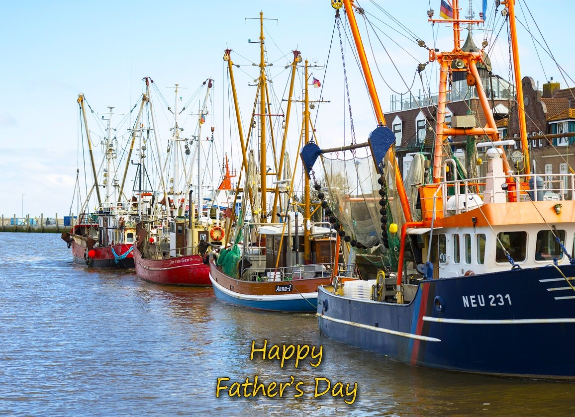 Fishing Fathers Day Card