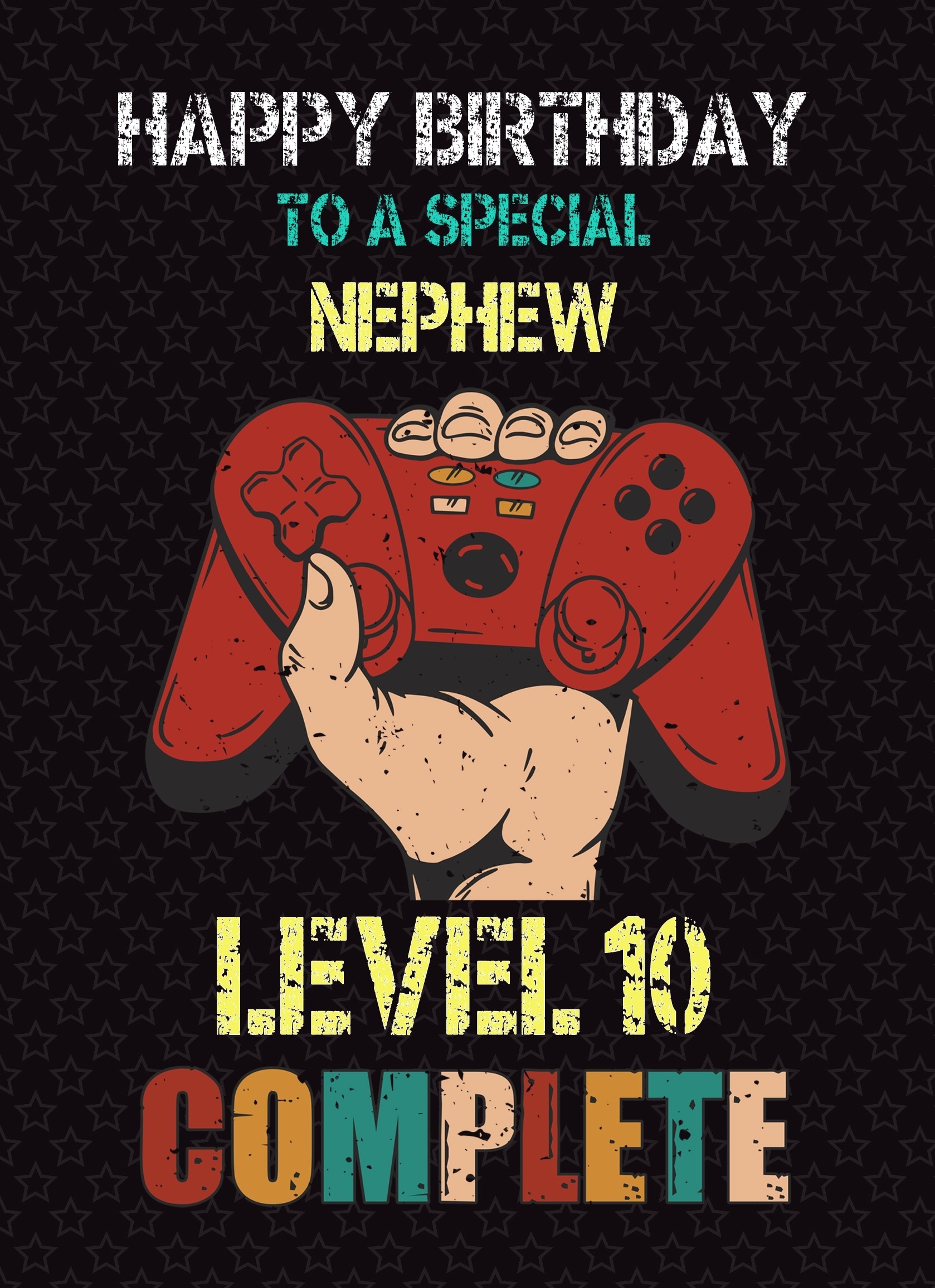Nephew 11th Birthday Card (Gamer, Design 3)