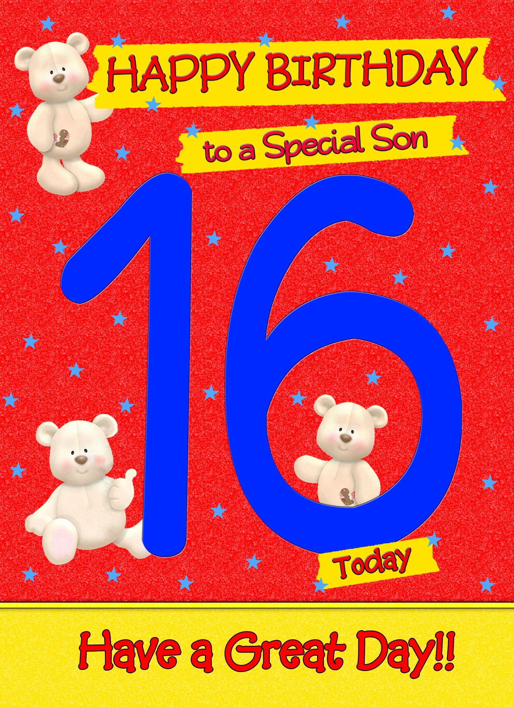 16 Today Birthday Card (Son)