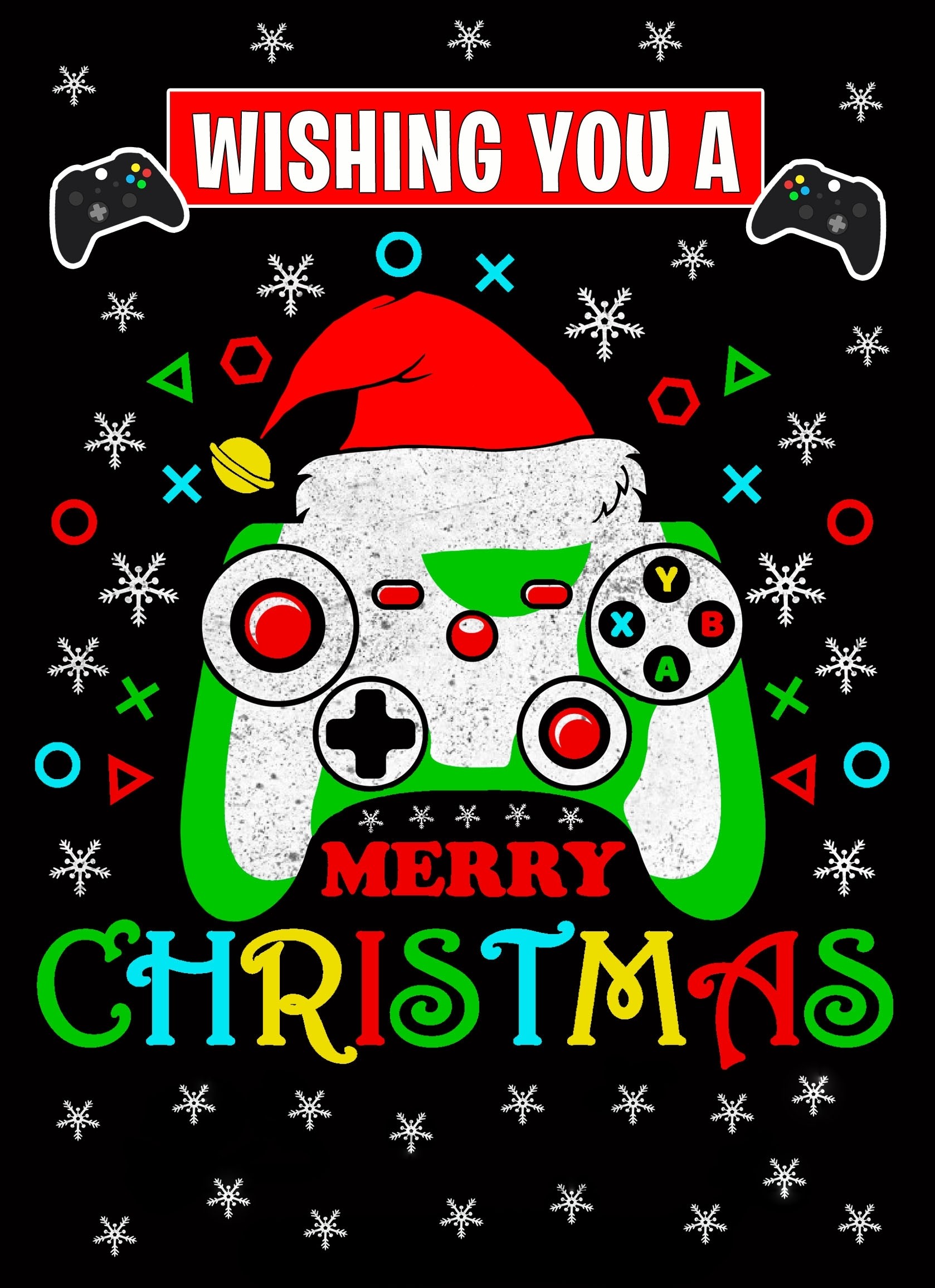 Gamer Christmas Card