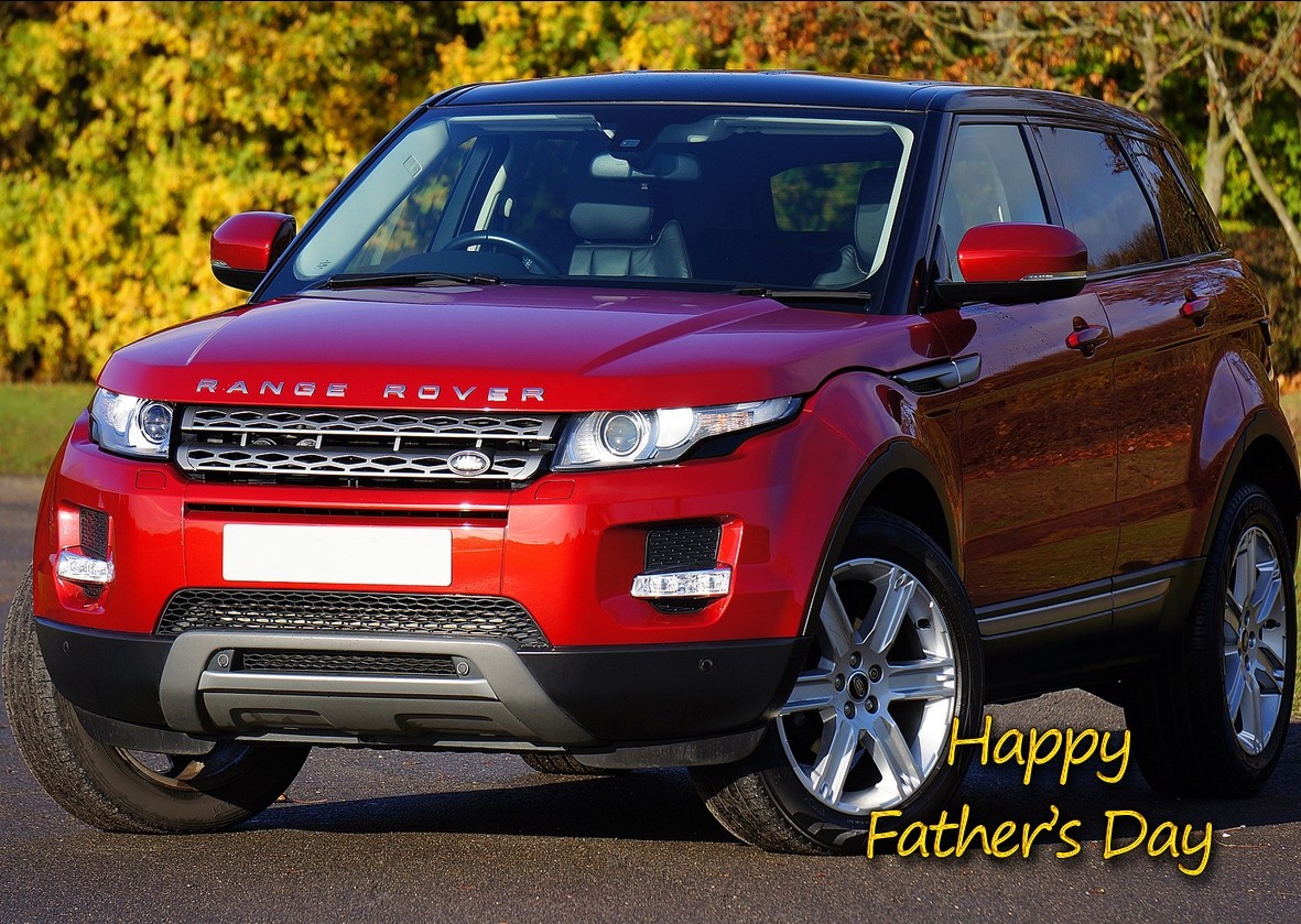 Luxury Car Fathers Day Card