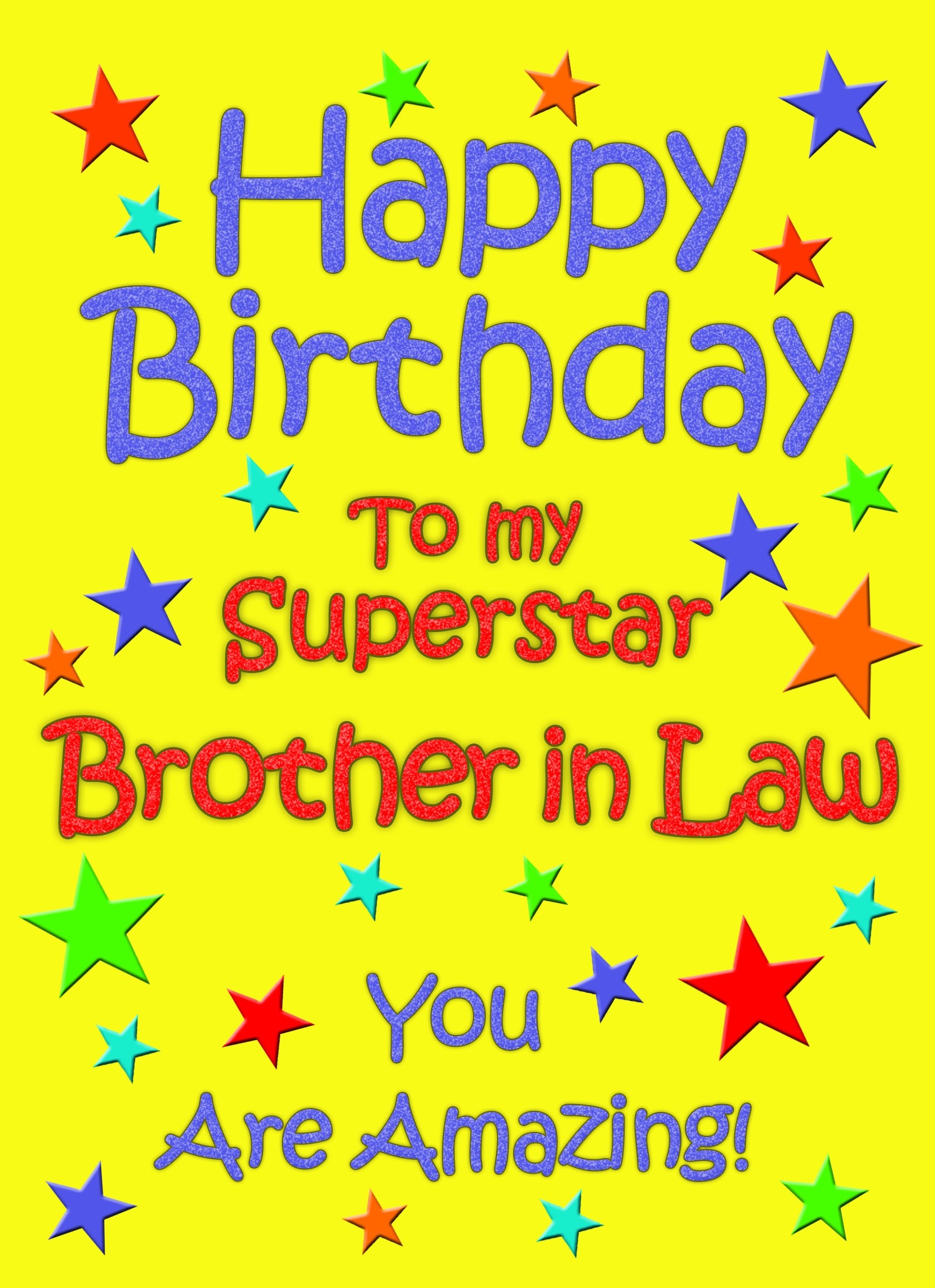 happy birthday cards for brother in law