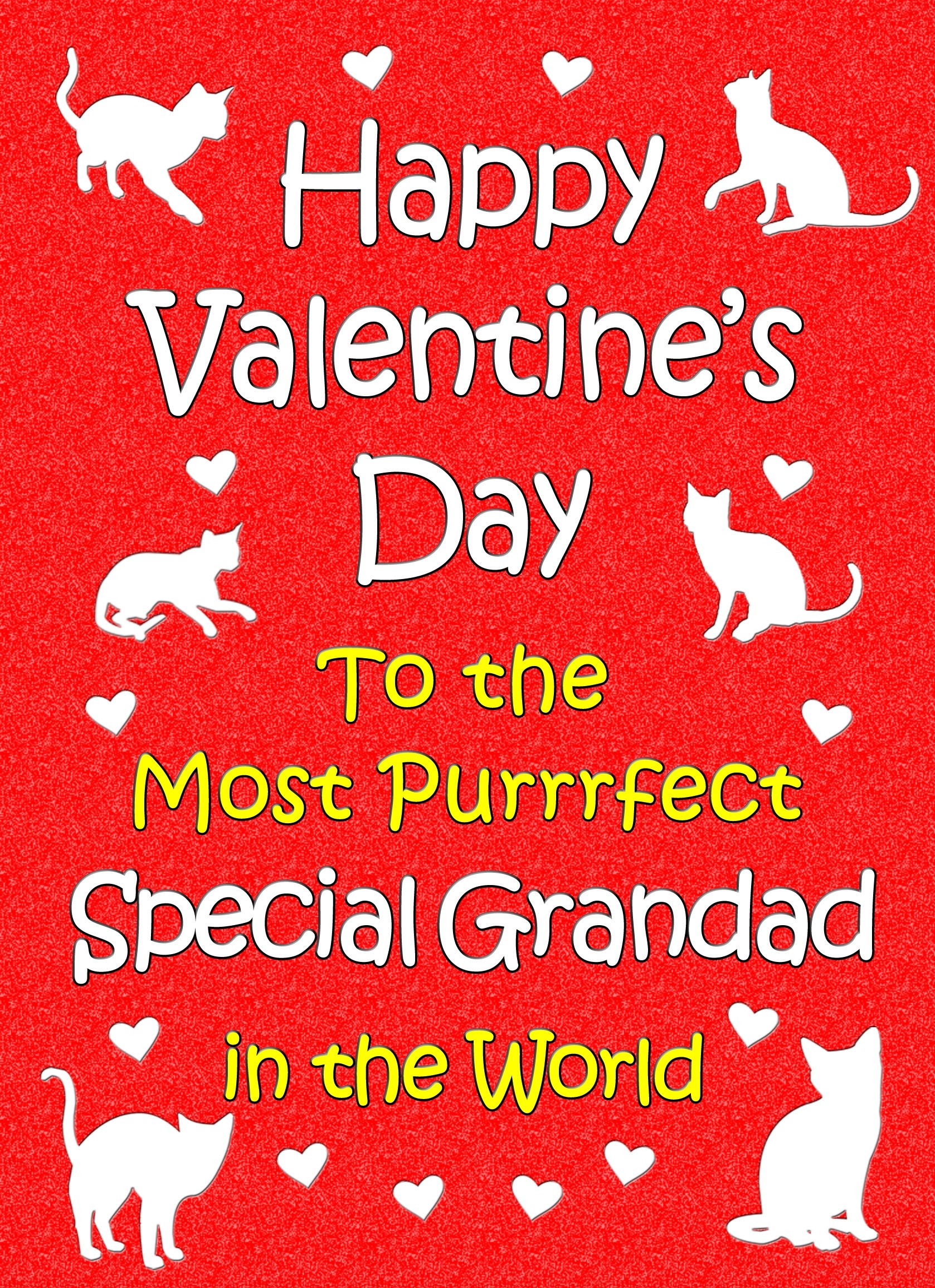 From The Cat Valentines Day Card (Special Grandad)
