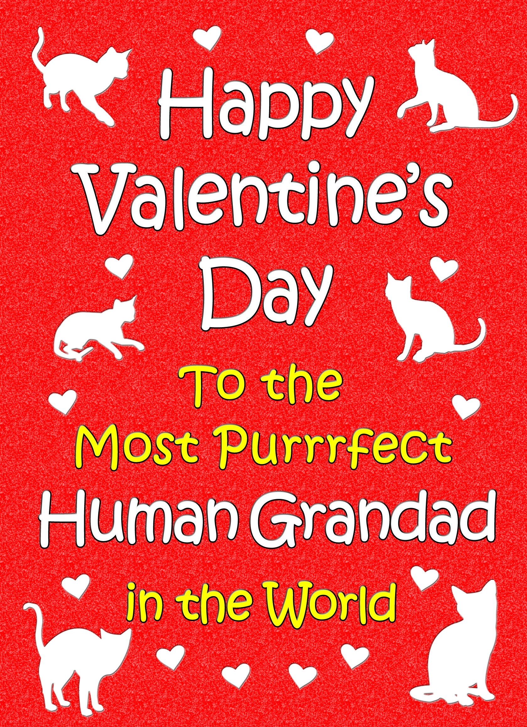 From The Cat Valentines Day Card (Human Grandad)