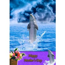 Dolphin Mother's Day Card