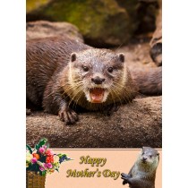 Otter Mother's Day Card
