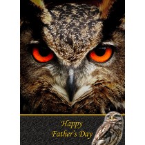 Owl Father's Day Card
