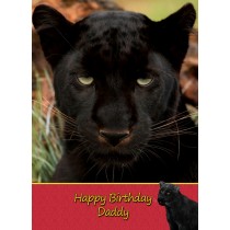 Personalised Black Panther Card