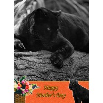 Black Panther Mother's Day Card