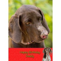 Personalised German Short Haired Pointer Card