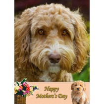 Labradoodle Mother's Day Card