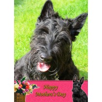 Scottish Terrier Mother's Day Card