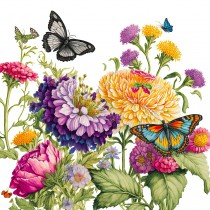 Butterfly Animal Art Blank Greeting Card