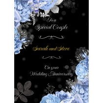 Personalised Wedding Anniversary Card (Special Couple)