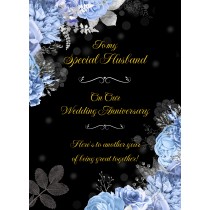 Wedding Anniversary Card (For Special Husband)