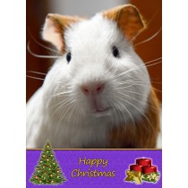 Guinea Pig christmas card