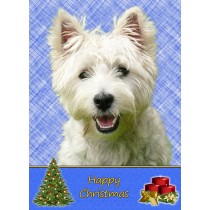 West Highland Terrier Christmas Card