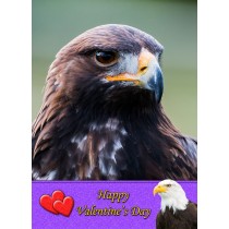 Eagle Valentine's Day Card