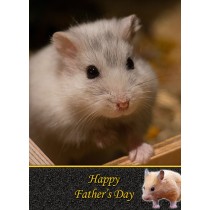 Hamster Father's Day Card