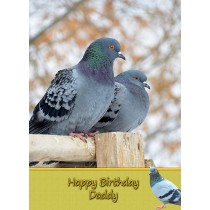 Personalised Pigeon Card