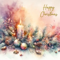 Scenery Art Christmas Greeting Card (Design 2)