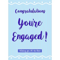 Engagement Greeting Card