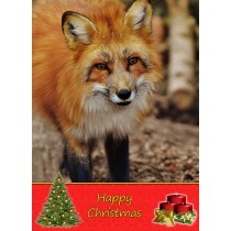 Fox christmas card