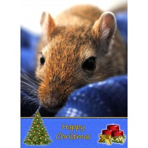 Gerbil Christmas Card