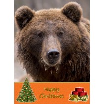 Bear christmas card