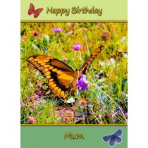 Personalised Butterfly Card
