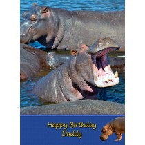 Personalised Hippo Card