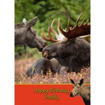Personalised Moose Card
