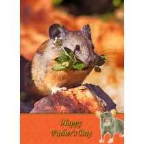 Mouse Father's Day Card
