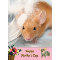 Mouse Mother's Day Card