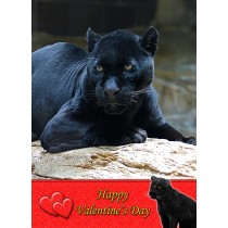 Black Panther Valentine's Day Card