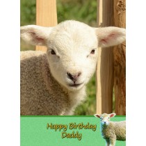 Personalised Sheep Card