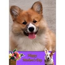 Corgi Mother's Day Card