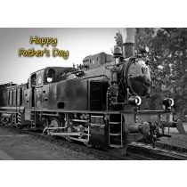 Train Fathers Day Card