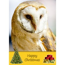 Owl christmas card