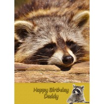 Personalised Raccoon Card