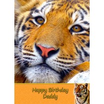 Personalised Tiger Card