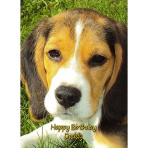 Personalised Beagle Card