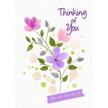 Thinking of You Card (You are Amazing)