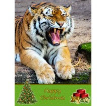 Tiger christmas card