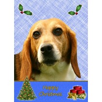 Beagle Christmas Card