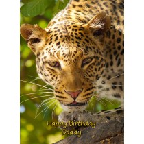 Personalised Leopard Card