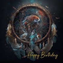 Dreamcatcher Fantasy Art Birthday Greeting Card