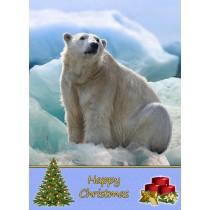 Polar Bear christmas card